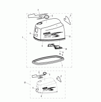 TOP COWLING - 4 Strok For F4F5BM